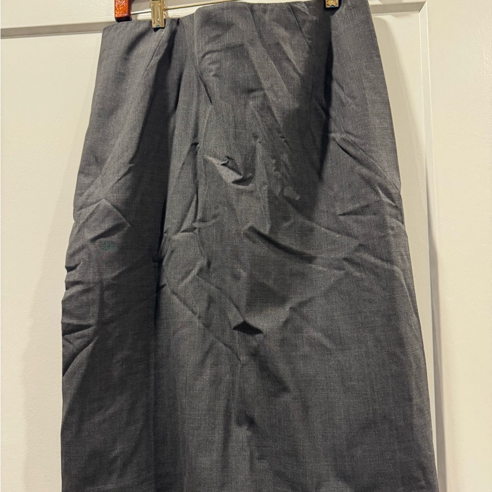 Theory Charcoal Pencil Skirt